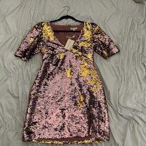 Reversible Sequin Dress